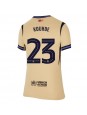 Billige Barcelona Jules Kounde #23 Bortedrakt Dame 2025-26 Kortermet